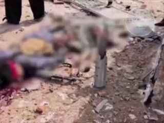 بالفيديو جثث الارهابيين العفنة عملاء الكيان الصهيوني تحت اقدام الحرس الثوري الإس…