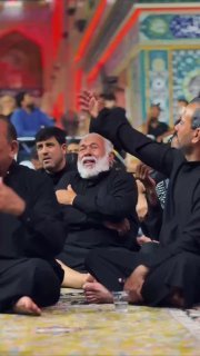 من مرقد الامام علي (عليه السلام)بفقدِ مُحمّدٍ ضاقَ الفؤادُويومُ رحيلِهِ حلَّ الس…