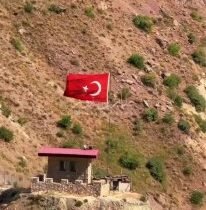 الاحتلال التركي ينشر فيديو في احد النقاط العسكرية ورفع عليها علم الاحتلال التركي…