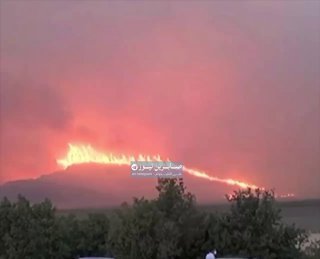 بالفيديو تركيا تحترق ،،، حريق غابات خارج نطاق السيطرة ينتشر بسرعة في ولاية جناق…