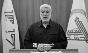 الشهيد القائد الحاج أبو مهدي المهندس(رضوان الله عليه) يعلن نجاح خطة زيارة الاربع…