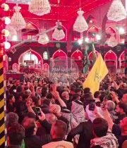 مباشر في أربعينك يا أبا الشهداء، ارتجّت الأرض بخطى الملايين ،،، موكب النجف الاش…