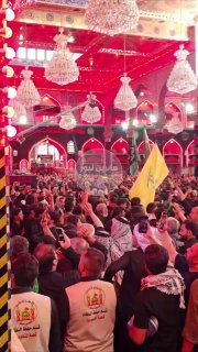 مباشر في أربعينك يا أبا الشهداء، ارتجّت الأرض بخطى الملايين ،،، موكب النجف الاش…