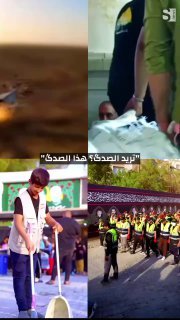 تريد الصدگ؟ هذا الصدگ الكتائب المنصورة بجميع الميادين .#زيارة_الاربعين…