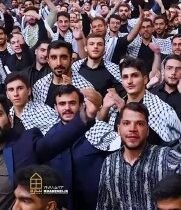 موقع الامام الخامنئي ينشر:مجموعة من الطلبة والناشطين يشاركون من حسينية الامام ال…