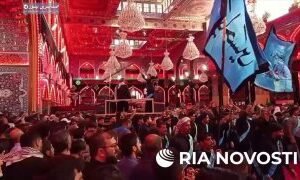 التلفزيون الروسي يواكب تغطية زيارة الاربعين الخالدة واصفاً اياها :من أهم وأقدس ا…