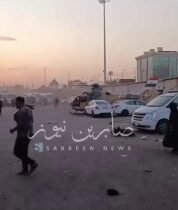 #عاجــــــــــــــــلاولي: هبوط اضطراري لمروحية عسكرية تابعة لوزارة الدفاع العرا…