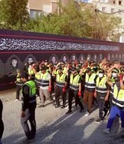 بالفيديوحملة “موكب خدمة” والتي اطلقها عدد من المجاهدين تستمر في اعمال التنظيف ور…