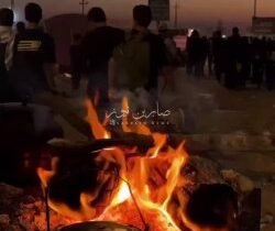 مسيرة العشق الحسيني من طريق المشاية ، صباحكم معطر بذكر الله وبحب الحسين…