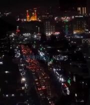 مباشر استمرار توافد الزائرين نحو مرقد الامام الحُسين واخيه ابي الفضل العباس (عل…