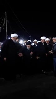 بالفيديو فضلاء الحوزة العلمية وطلبتها في المشروع التبليغي يشاركون الزائرين مسيره…