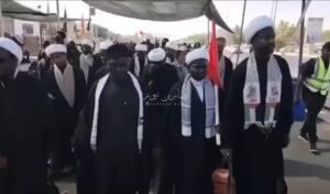 كربلاء المقدسة ملتقى المسلمين من مختلف الجنسياتموكب من دولة نيجيريا سيراً على ال…