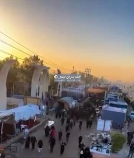 المسير الاكبر في العالم حشود الملايين في محافظة الديوانية تزحف نحو قبلة الاحرار …