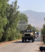 بالفيديو ميليشيا الحزب الاشتراكي الديمقراطي الكردستاني بزعامة محمد حاج محمود تست…