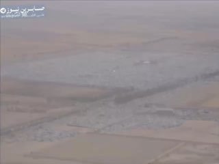 هلا بزوار الحسين تصوير جوي لاكبر مرآب في العالم ، عجلات زوار الامام الحسين بمنفذ…