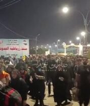 بعدسة صابرين نيوز من منفذ زرباطية الحدودي استمرار تدفق الملايين من زوار الإمام ا…