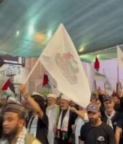 طريق القدس يمر من كربلاء. #نداء_الاقصى…