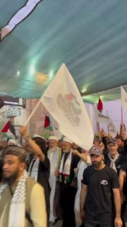 طريق القدس يمر من كربلاء. #نداء_الاقصى…