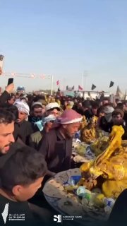 نحن الفقراء واغنانا الله بحب الحُسين- جانب من الكرم الحسيني في مدينة السماوة…