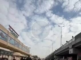 مسيرة العشق الحسيني وصول زوار ابا عبدالله الحسين (ع) الى مدينة الحلة صباح اليوم …