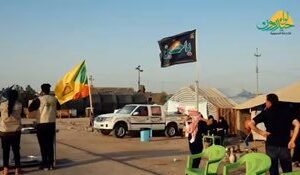 بالفيديوالمواكب الحسينية تستمر بتقديم الخدمة في محافظة ذي قار لزوار ابي عبدالله …
