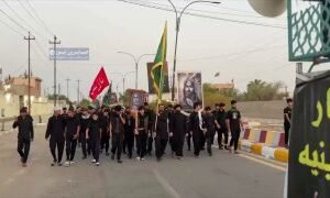 الزيارة الاربعينية | بالفيديو مسيرة العشق الحسيني من مدينة امرلي الصمود نحو قبلة…