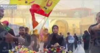 الزيارة الاربعينية | مدينة الناصرية مركز محافظة ذي قار وصل أكبر موكب يحمل أعلام …