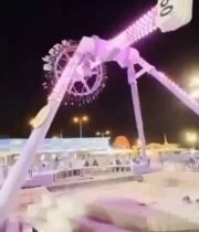 شاهد .. لحظة سقوط لعبة بمنتزه في مدينة الطائف بالسعودية وتسجيل إصابات…