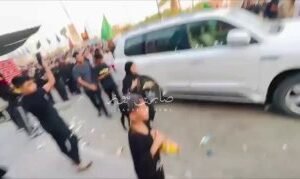 بالفيديو شيع أهالي محافظة ذي قار في الجبايش ثلاثة زائرين قضوا غرقًا، بينهم زائرا…