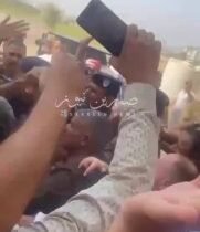 بالفيديو توتر واحتكاكات بين المتظاهرين والقوات الأمنية بعد رفض المتظاهرين دخول ا…