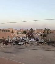 صوت إنفجار بمحيط مدينة البوكمال على الحدود العراقية السورية….