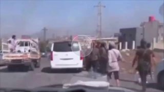 هروب عصابات الجولاني الارهابية من المحور الغربي لمدينة السويداء بعد التصدي لهم و…