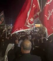 اهالي محافظة البصرة يتظاهرون في ابو الخصيب بسبب فساد العيداني وفشل مشروع تحلية ا…