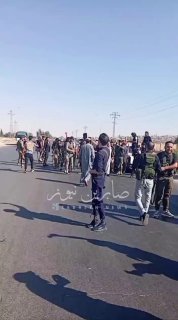 سوريا المحتلة: عشائر الغوطة الشرقية الموالية لعصابات الجولاني المطبعة في دمشق تت…