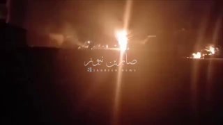 سوريا المحتلة: عصابات الجولاني المطبعة تحرق محال وبيوت الدروز المدنيين في قرية ا…