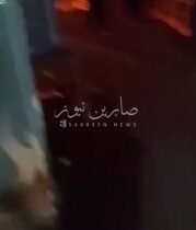 بالفيديو استمرار الحريق في شارع الرسول بمحافظة النجف. اندلاع حريق في شارع الرسول…