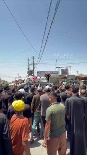 فاجعة الكوتمن قضاء الحي تشييع الشاب زين العابدين هويدي احد العاملين في المول زين…