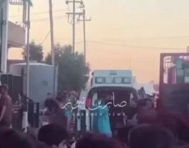 مباشر فرض رقابة مشددة في موقع فاجعة الكوت، والقوات الامنية تقوم بسحب اجهزة المو…