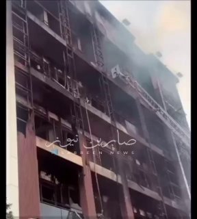 مباشر لغاية اللحظة انتشال عشرات الجثامين المتفحمة من داخل مبنى الهايبر ماركت في …