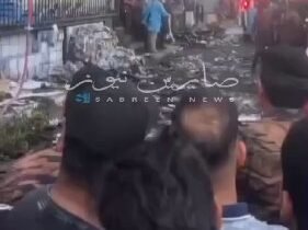 انتشال جثامين عشرات الضحايا من داخل مبنى الهايبر ماركت في مدينة الكوت مباشر   ال…