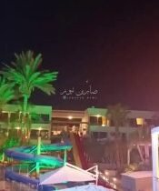 توثيق للصاروخ اليمني من ايلات والذي اعلن الجيش اعتراضه قبل دخوله الغلاف الجوي لف…