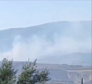 توثيقات تظهر قيام دروز الأراضي الفلسطينية المحتلة بحرق الادغال اثناء دخولهم عبر …