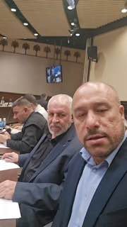 اثناء قراءة ومناقشة مشروع قانون هيئة الحشد الشعبي…