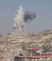 سوريا المحتلة: عدوان صهيوني على القصر الجمهوري التابع لعصابات الجولاني. القصر ال…