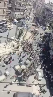 سوريا المحتلة: تظاهرات واسعة في جرمانا بدمشق تنديدا بجرائم عصابات الجولاني في ال…