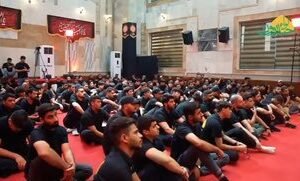 بالفيديو | استمرار المجالس الحسينية مُستَهلاً بآياتٍ من الذكر الحكيم..  جانب من …
