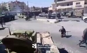 بالفيديو عصابات الجولاني الإرهابية تسيطر على بعض أحياء السويداء…