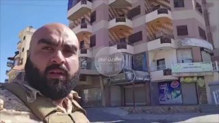 العصابات الجولانية الارهابية في احياء مدينة السويداء اشتباكات عنيفة على اكثر من …