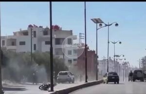 قصف عشوائي من قبل عصابات الجولاني الارهابية على مدينة السويداء مقاتلين من الفصائ…