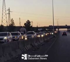 بالفيديو استمرار توجه ارتال عصابات الجولاني الارهابية باتجاه مناطق الاشتباك مع ا…